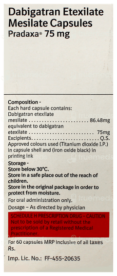 Pradaxa 75Mg Capsule 10