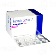 Pregaba 50 Capsule 10 Pregaba 50 Capsule 10