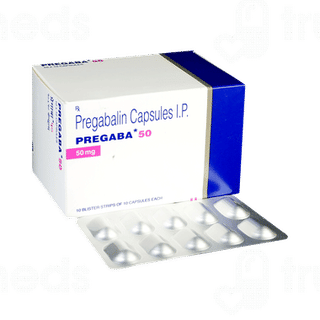 Pregaba 50 Capsule 10