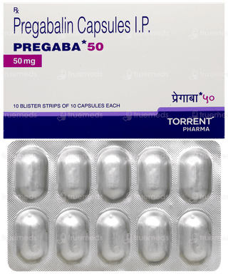 Pregaba 50 Capsule 10