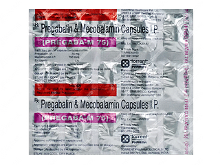 Pregaba M 75 Mg/750mcg Capsule 15