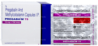 Pregaba M 75 Capsule 15