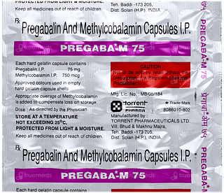 Pregaba M 75 Capsule 15