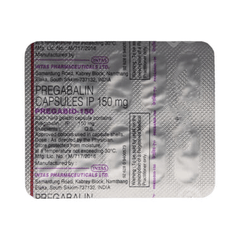 Pregabid 150 Capsule 10 Pregabid 150 Capsule 10
