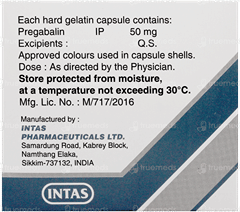 Pregabid 50 Capsule 10 Pregabid 50 Capsule 10