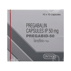 Pregabid 50 Capsule 10 Pregabid 50 Capsule 10