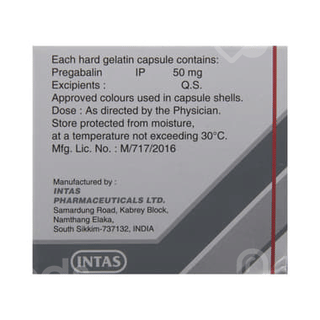 Pregabid 50 Capsule 10