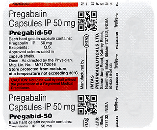 Pregabid 50 Capsule 10