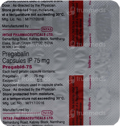 Pregabid 75 Capsule 10 Pregabid 75 Capsule 10