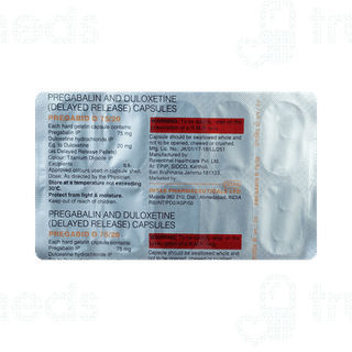 Pregabid D 20/75 Capsule 10