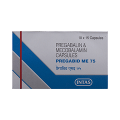 Pregabid Me 75 Capsule 15 Pregabid Me 75 Capsule 15