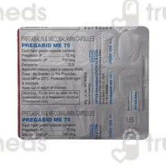 Pregabid Me 75 Capsule 15 Pregabid Me 75 Capsule 15