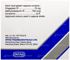 Pregabid Me 75 Capsule 15 Pregabid Me 75 Capsule 15