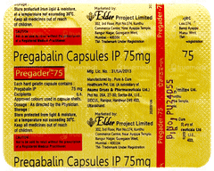 Pregader 75 Capsule 10