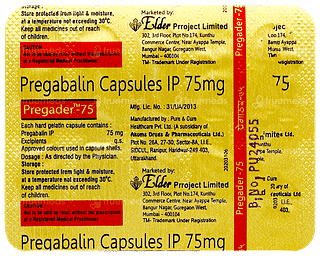 Pregader 75 Capsule 10