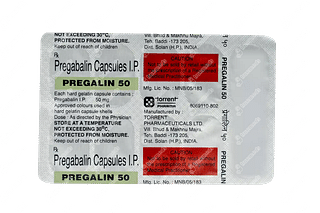 Pregalin 50 Capsule 10