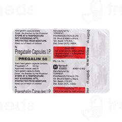 Pregalin 50 Capsule 10 Pregalin 50 Capsule 10
