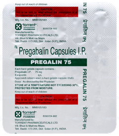 Pregalin 75 Capsule 15 Pregalin 75 Capsule 15