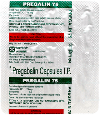 Pregalin 75 Capsule 15