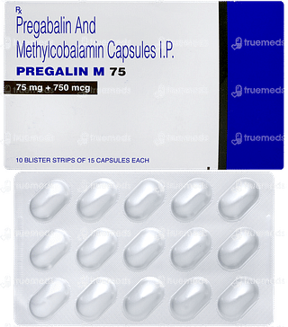 Pregalin M 75 Capsule 15