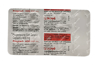 Pregcert 400 Capsule 10