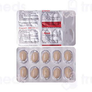 Pregcert 400 Capsule 10