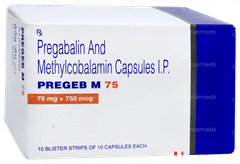 Pregeb M 75 Capsule 10