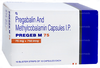 Pregeb M 75 Capsule 10