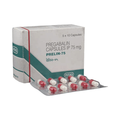 Prelin 75 MG Capsule 10