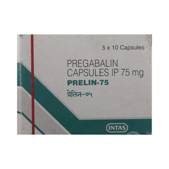 Prelin 75 MG Capsule 10
