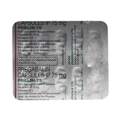 Prelin 75 MG Capsule 10