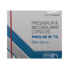 Prelin M 75 Capsule 15 Prelin M 75 Capsule 15