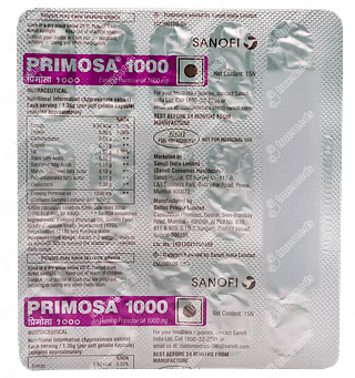 Primosa 1000 Capsule 15