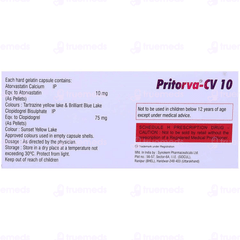 Pritorva Cv 10/75 Mg Capsule 10