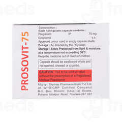 Prosovit 75 Capsule 10