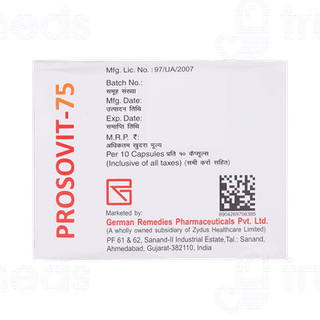 Prosovit 75 Capsule 10