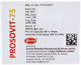 Prosovit 75 Capsule 10