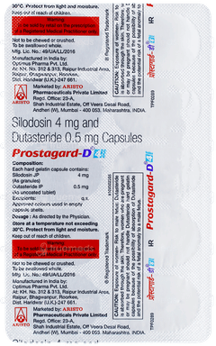 Prostagard D 4 Capsule 10 Prostagard D 4 Capsule 10