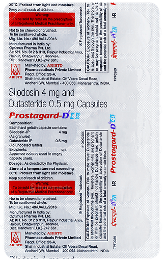 Prostagard D 4 Capsule 10