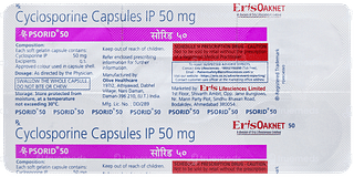 Psorid 50 Capsule 5