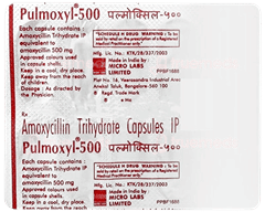 Pulmoxyl 500 Mg Capsule 10