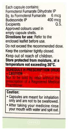 Quikhale Fb 400 Capsule 30 Quikhale Fb 400 Capsule 30