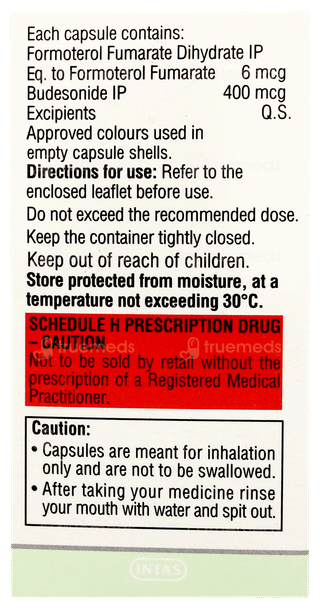 Quikhale Fb 400 Capsule 30