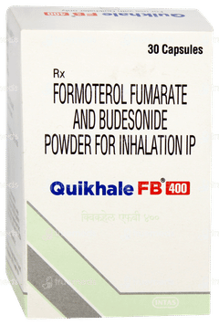 Quikhale Fb 400 Capsule 30 Quikhale Fb 400 Capsule 30