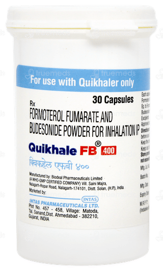 Quikhale Fb 400 Capsule 30