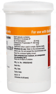 Quikhale Sf 250 Capsule 30 Quikhale Sf 250 Capsule 30