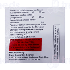 Rabiny Dsr 30/20mg Capsule 10