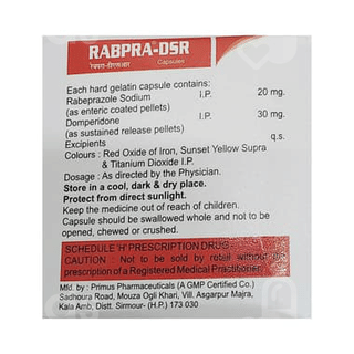 Rabpra Dsr 30/20 MG Capsule 10
