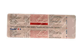 Rapilif D 4/0.5 MG Capsule 10