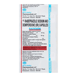 Razedom 30/20 Mg Capsule 10